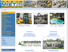 Tablet Screenshot of miettec.de